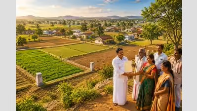 Government Resolves 120-Year-Old Land Dispute in Vatticherukuru guntur villagepng